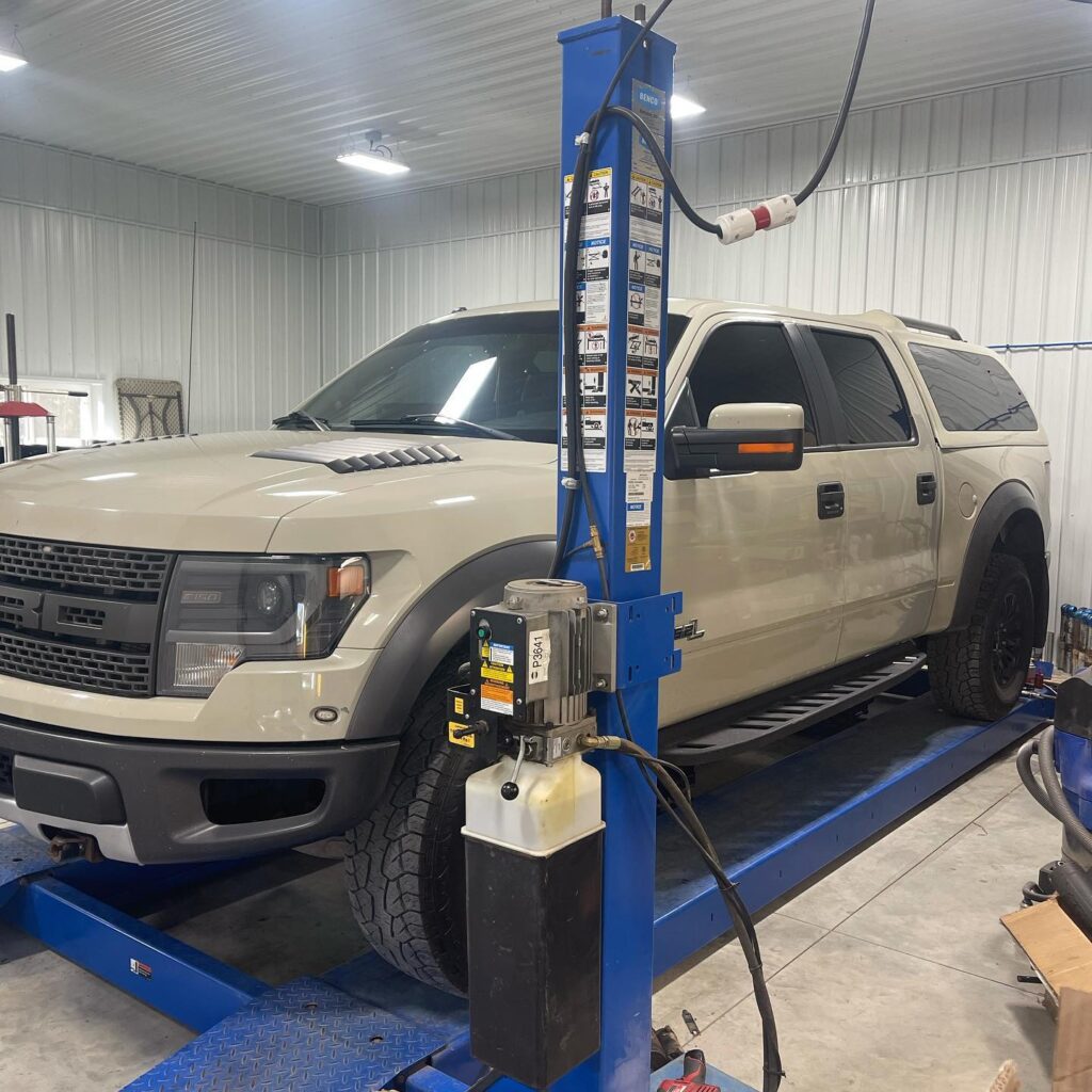 Gen 1 Raptor on a lift