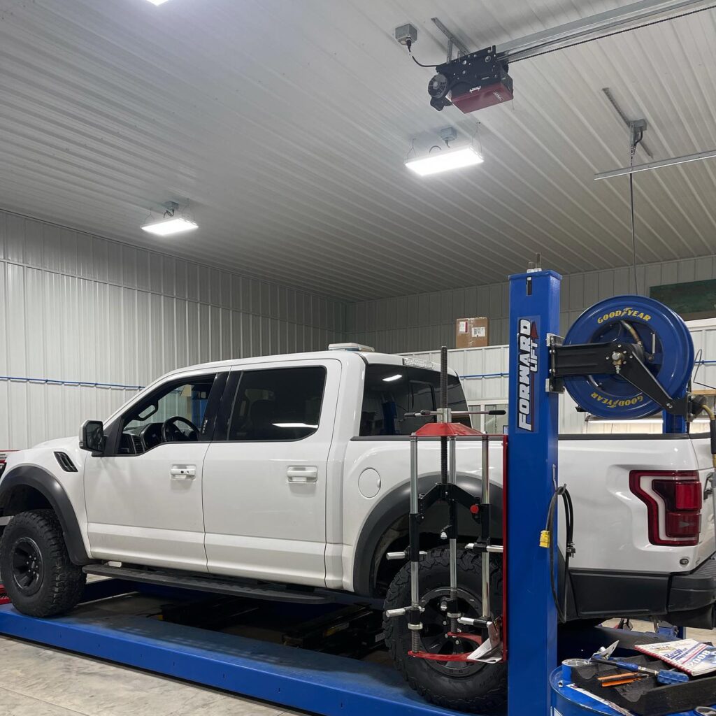 Generation 3 Ford Raptor on a ift